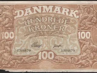 Danmark 100 Kroner 1930 Heilmann 2