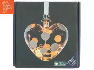 Sirius Snowball Heart lysdekoration fra Sirius (str. 15 cm)