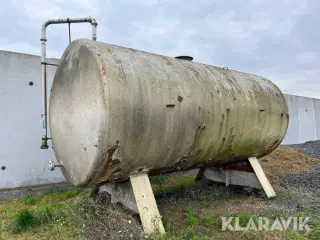 Stål tank