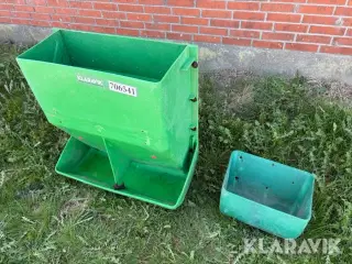 Fodertrug plast - 2 styk