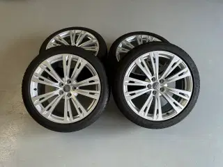 20” Original Audi A6/A8 Årgang 22 Fælge M. Dæk