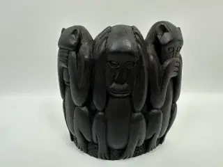 Træfigur, De tre aber 
