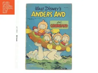 Anders And på Grønland af Walt Disney (Bog)