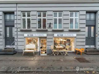 SÆLGES: Erhvervsandel på 92 m² til butik. klinik, showroom eller kontor
