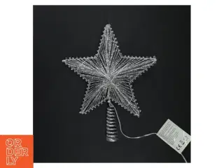 Dekorativ julestjerne med LED-lys (str. 16 x 20 cm)