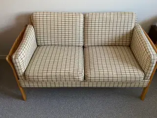 2 Pers. Sofa og stol