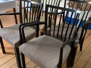 Stole med ryg og armlæn