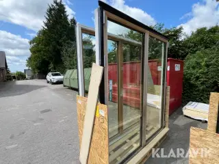 Terrassedørsparti Krone - 2 styk