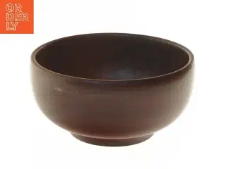 Hånddrejet træskål (str. Ø 20x10 cm)