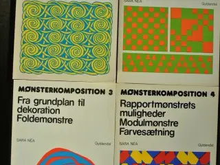 mønsterkomposition 1-4, af sara nea