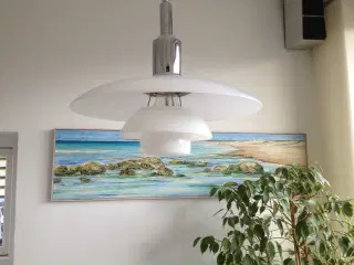 PH 2/1 pedel forcromet med glasskærme.
