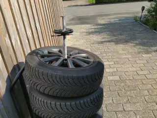 Vinterdæk på alufælge 