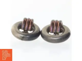 Vintage clips øreringe (str. Ø. 3,5 cm)