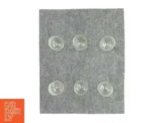 Hvidvinsglas (6 stk) fra Lausitz (str. HØ 17x5,5 cm)