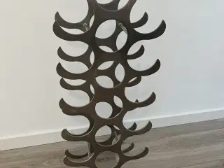 Vin holder rustfrit stål design møbel