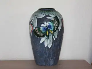 Vase fra Tilgmans keramik Sweden Marian Zawadski