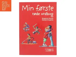 Min første røde ordbog - engelsk-dansk, dansk-engelsk (Bog)