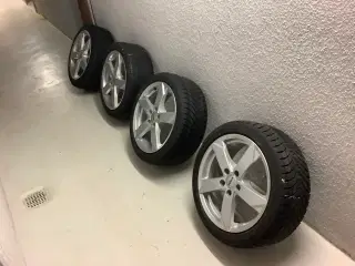 17” Rial alufælge med nye dæk