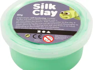 Silk Clay®, lys grøn, 40g/ 1 ds.