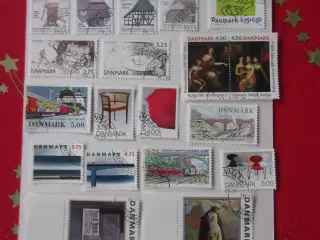 Danske frimærker 1996-2000 120 stemplet mærker