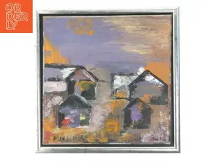 Maleri i ramme (str. 34x34 cm)