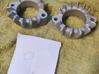 Flanger til forrør Honda CX