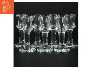 Sæt med 7 glas (str. 7 styk, 12 cm)