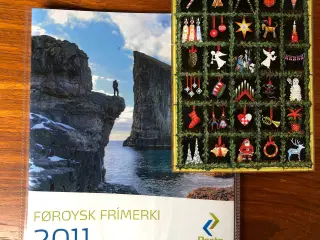 Frimærker årsmappe Færøerne 2011