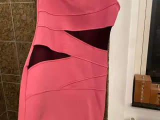 Flot pink kjole str xs