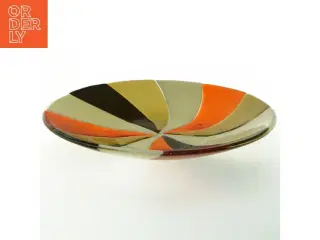 Dekorativ glasfad (str. 28x35 cm)