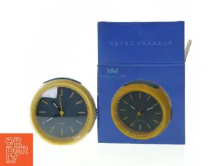 Vække ur fra Krone Taler (str. 9 x 9 x 4 cm)