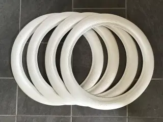 Dæksider hvide 16”