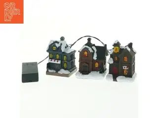Juleby lysdekoration (str. 6x7 cm)