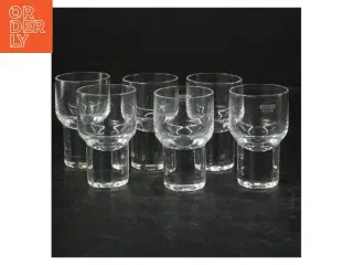 Sæt med 6 små glas fra Krosno fra Krosno (str. 7,5 cm. 6 styk)