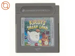 Kirby&#39;s Dream Land spil til Game Boy fra Nintendo (str. 6 cm)