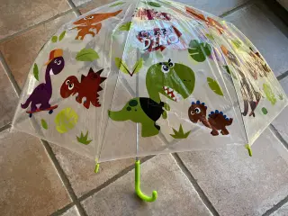 Paraply med dinoer 