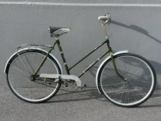 Mørkegrøn Preston Sport Populær damecykel