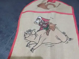 Hessian ophæng til postkort 