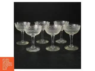 Sæt med seks cocktailglas (str. 9x7 cm)