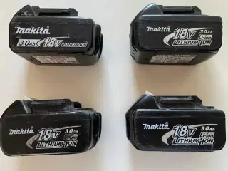 Makita batterier