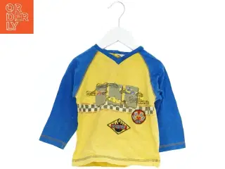 Langærmet T-shirt til børn med racerbilprint fra Friends (str. 86)