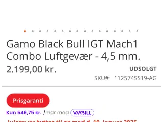 Luftgevær IGT Mach 1