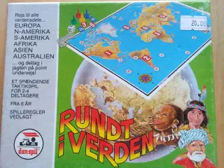 RUNDT I VERDEN, spil