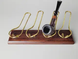 ⭐️· Vintage pibestativ i palisander og messing 