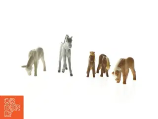 Playmobil heste 5 stk (str. 11 cm)