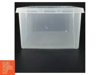 Gennemsigtig opbevaringskasse fra Smartstore (str. 37x28x17 cm)
