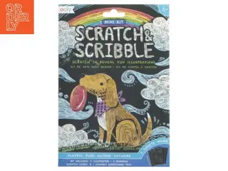 Scratch & Scribble Mini Kit fra Ooly (str. 18x12,5 cm)