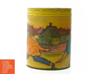 Kunstdåse (str. Ø. 11,5 cm. længde, 15 cm) fra Irma