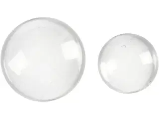 Cabochons , diam. 18+25 mm, 8stk./ 1 pk.