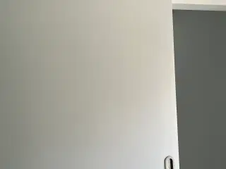 Skydedør med beslag